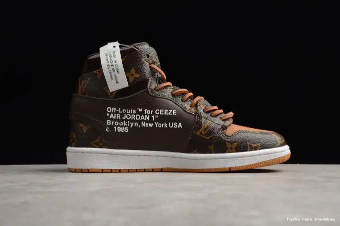 Rep Husky Air AJ1 Jordan AQ0818-158 1 x Off-Louis OW 0506
